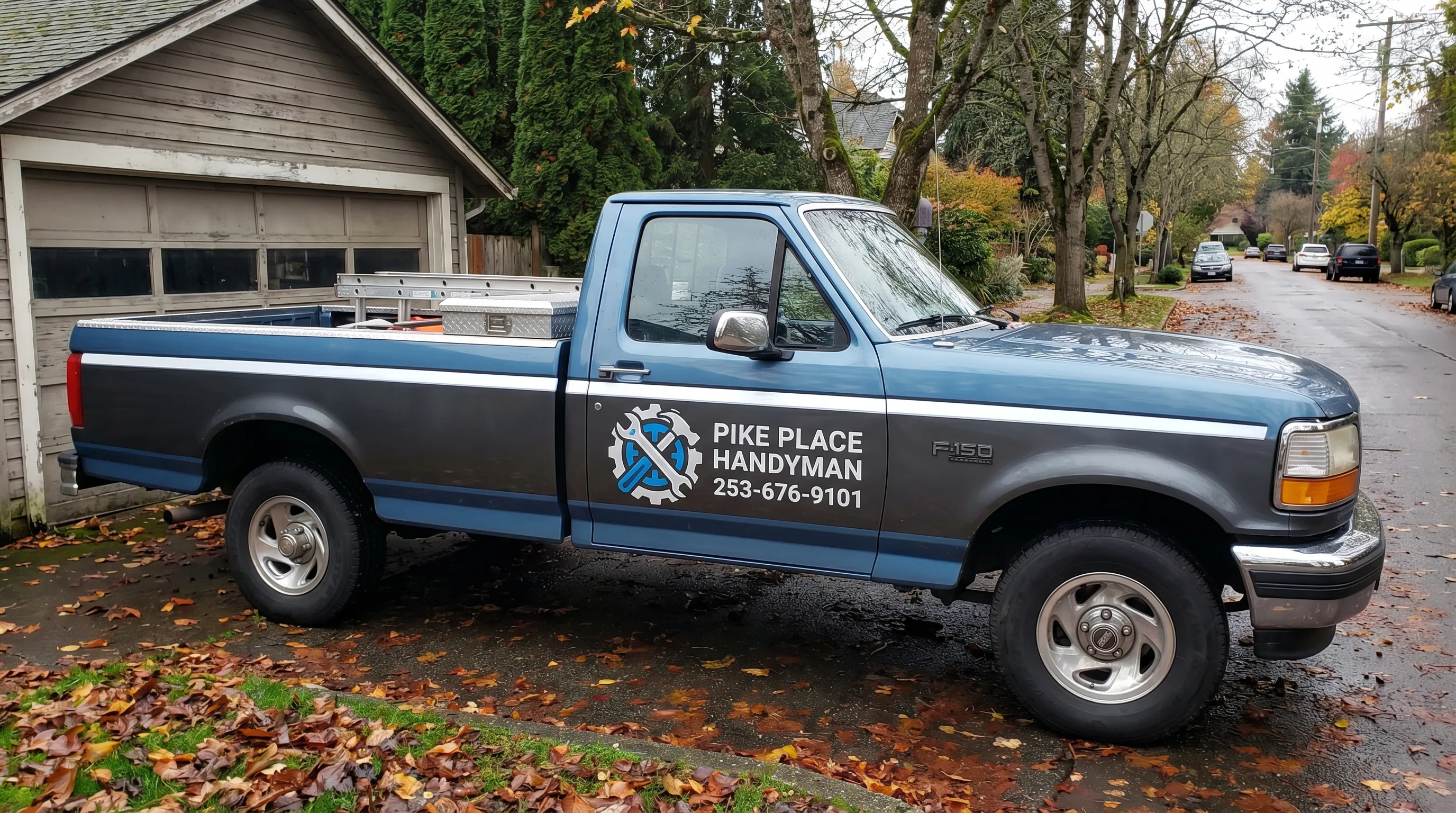 Professional handyman at work in a Seattle home
